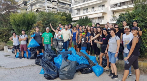 Εθελοντική δράση στο Καραμπουρνάκι της Θεσσαλονίκης